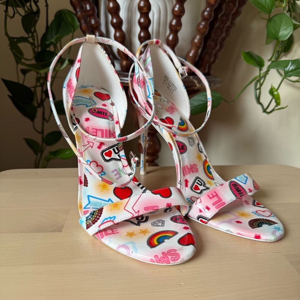 Colorful‎ Graphic Women's Heels